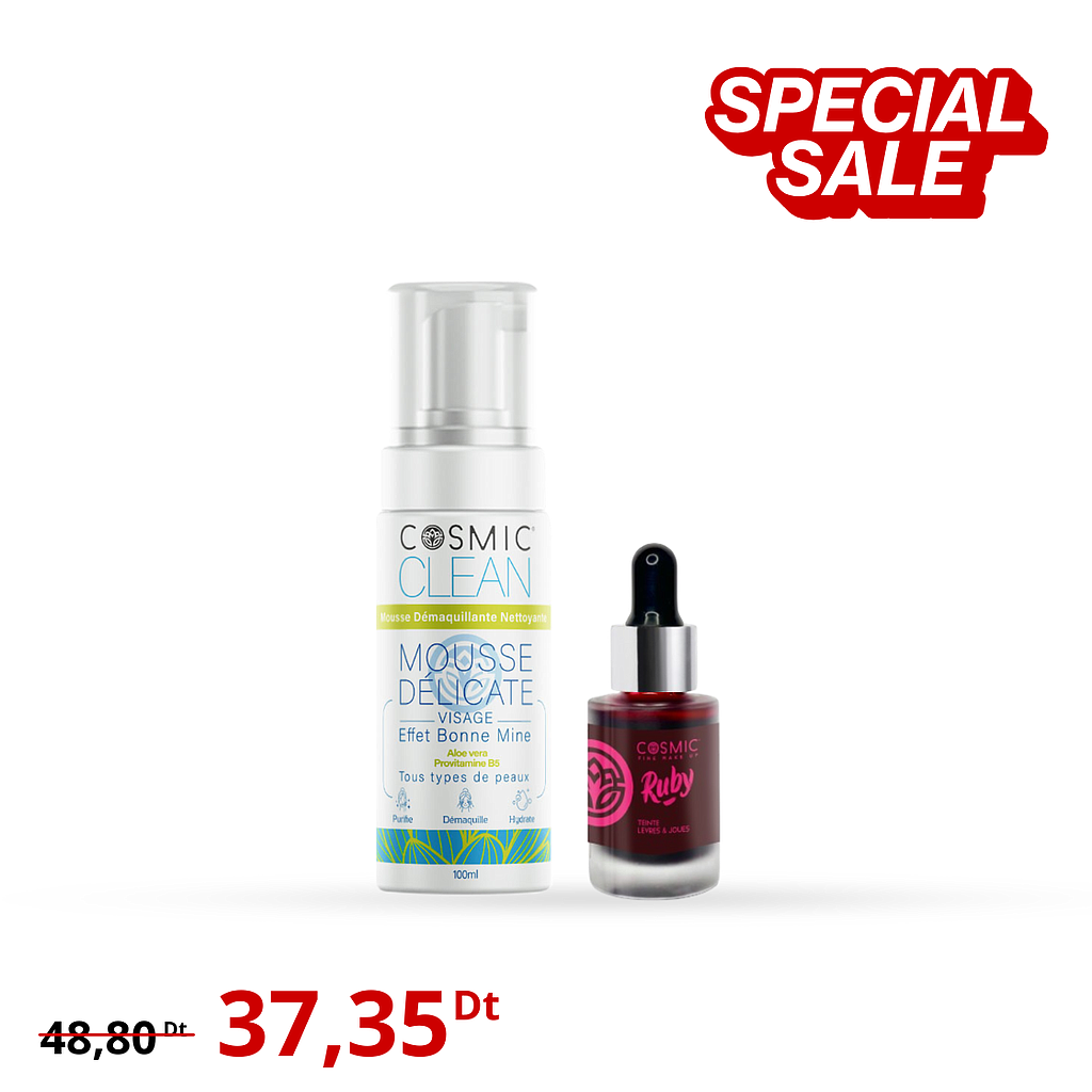 Pack Mousse Délicate + Teinte Ruby (-50%)