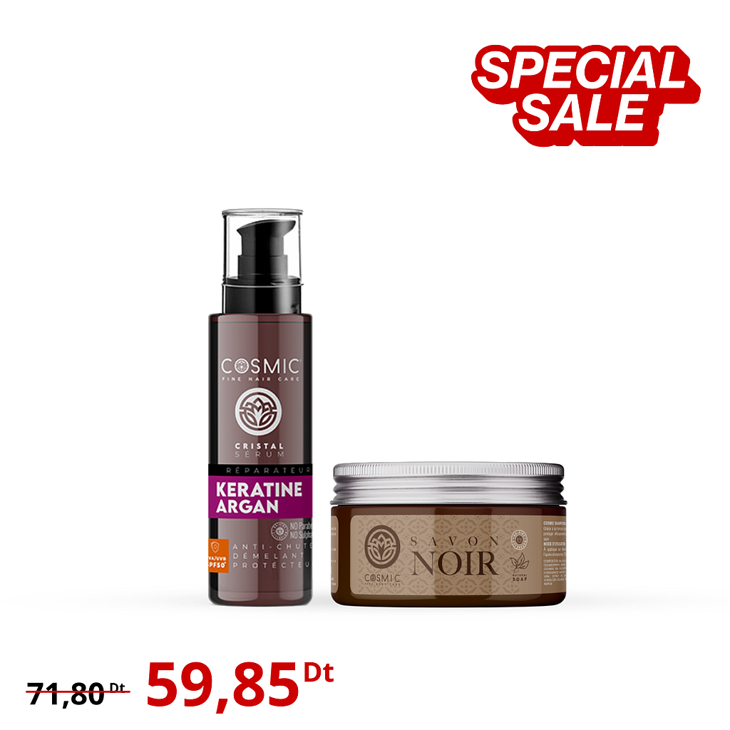 Pack Cristal Serum + Savon Noir (-50%)